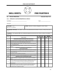 Fire Fighter II - Skill Sheets - Oregon, Page 10