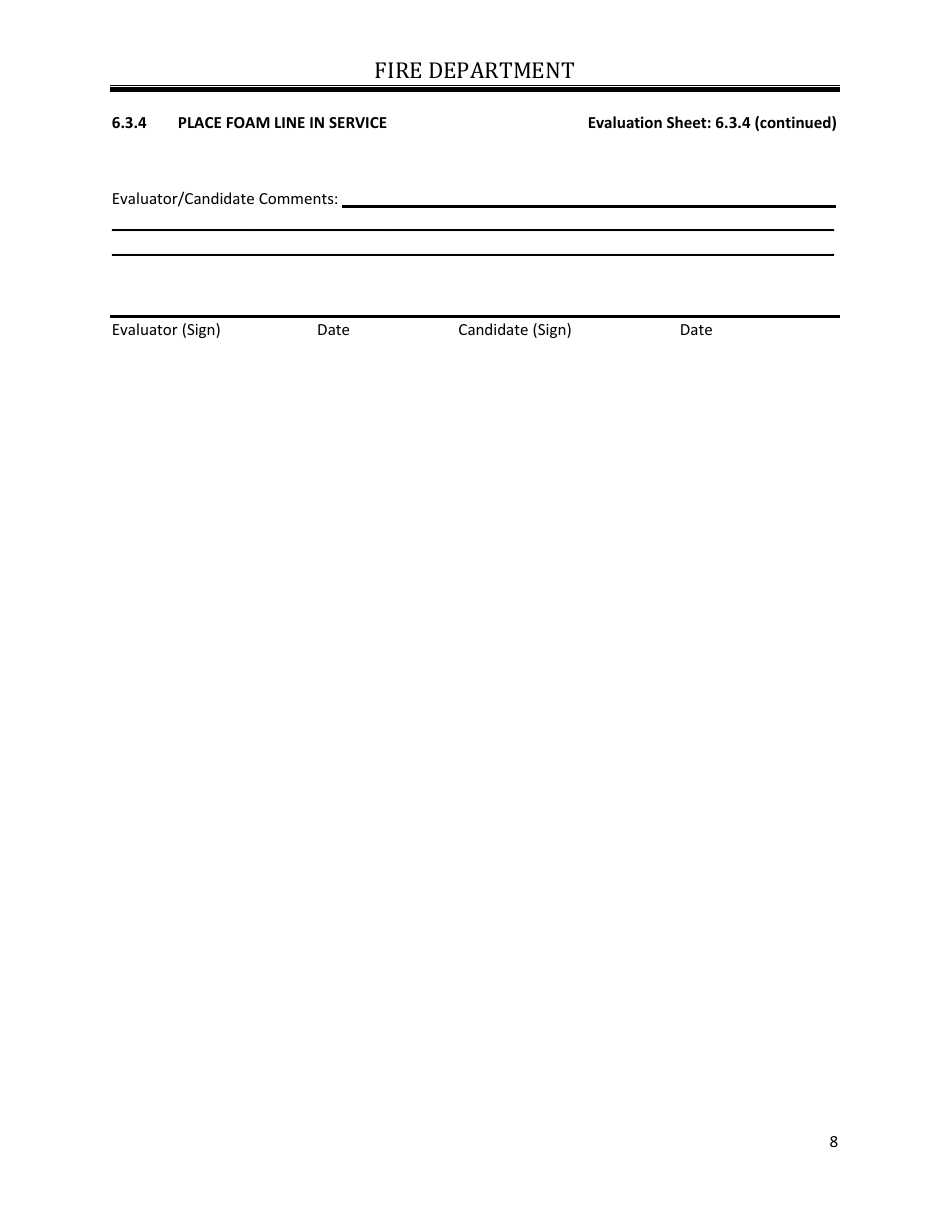 Fire Fighter II - Skill Sheets - Oregon, Page 8