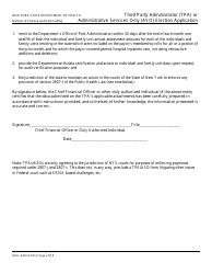 Form DOH-4400 Tpa/Aso Election Application - New York, Page 4