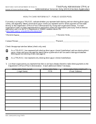 Form DOH-4400 Tpa/Aso Election Application - New York, Page 5