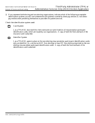 Form DOH-4400 Tpa/Aso Election Application - New York, Page 6