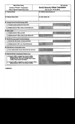 Form SCF-16 &quot;Social Security Offset Calculation&quot; - New Jersey