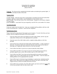 Document preview: Instructions for Form NHJB-2189-FP Affidavit of Mother - New Hampshire