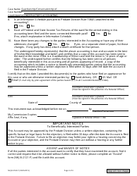 Form NHJB-2160-P Guardian's/Conservator's Accounting - New Hampshire, Page 4