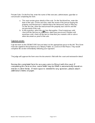 Instructions for Form NHJB-2126-P Return/Notice of Sale - New Hampshire, Page 2