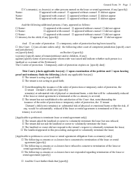 General Form 39 Order on Petition Pursuant to Rpl 227-c for Termination or Severance of Lease or Rental Agreement - New York, Page 2