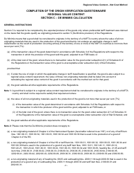 Form B228 North American Free Trade Agreement (Nafta) Origin Verification Questionnaire Regional Value Content - Net Cost Method - Canada, Page 12