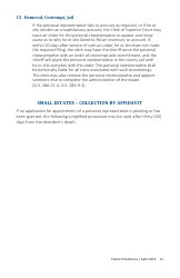 Form AOC-E-850 &quot;Estate Procedures for Executors, Administrators, Collectors by Affidavit, and Summary Administration&quot; - North Carolina, Page 13