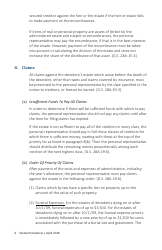 Form AOC-E-850 &quot;Estate Procedures for Executors, Administrators, Collectors by Affidavit, and Summary Administration&quot; - North Carolina, Page 8