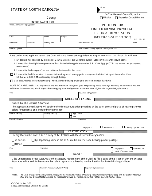 Form AOC-CVR-9  Printable Pdf
