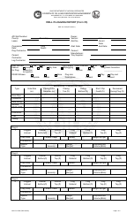 Form 55 (DNR-744-7007) Well Plugging Report - Ohio