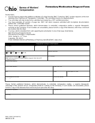 Form MEDCO-35 (BWC-3935) Formulary Medication Request Form - Ohio
