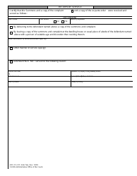 Form AOC-CV-317 Civil Summons Domestic Violence - North Carolina, Page 2