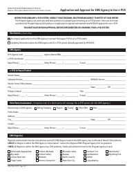 Form DOH-5136 Application and Approval for EMS Agency to Use E-Pcr - New York