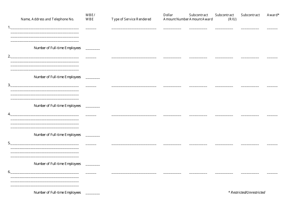 Form OEO-002 Sed Participation Building Phase Quarterly Reporting Form for Contracting Agencies  Contractors - New Jersey, Page 5
