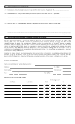 Claim Form &quot; Individuals - Quebec, Canada, Page 2