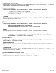 Form CDEV4020 Out of School Care Program Plan Template - Alberta, Canada, Page 5