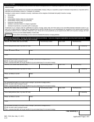 Form U-3 (BWC-7503) Application for Ohio Workers&#039; Compensation Coverage - Ohio, Page 6