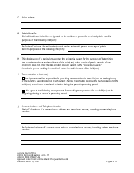 Uniform Domestic Relations Form 17 Shared Parenting Plan - Ohio, Page 4