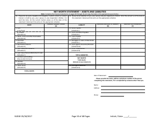 Form 1 Personal History Disclosure - Casino Qualifiers - New Jersey, Page 31