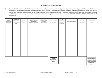 Form 1 Personal History Disclosure - Casino Qualifiers - New Jersey, Page 34