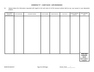 Form 1 Personal History Disclosure - Casino Qualifiers - New Jersey, Page 36