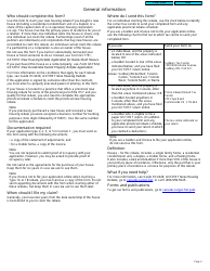 Form GST190 Gst/Hst New Housing Rebate Application for Houses Purchased From a Builder - Canada, Page 4