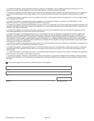 Form DFATD-MAECD1614E Poultry - Continuation of Supplemental Import Authorization Application - Canada (English/French), Page 2