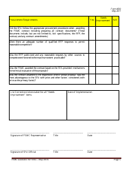 Form 330 Appendix G Sample SFA-Fsmc Monitoring Form - New Jersey, Page 5