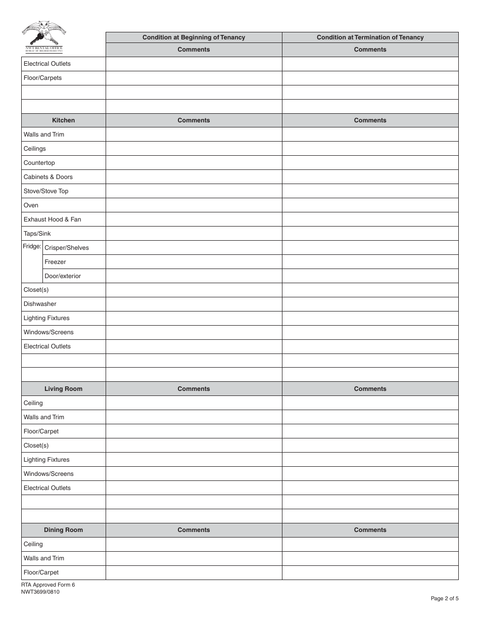 RTA Form 6 - Fill Out, Sign Online and Download Printable PDF ...