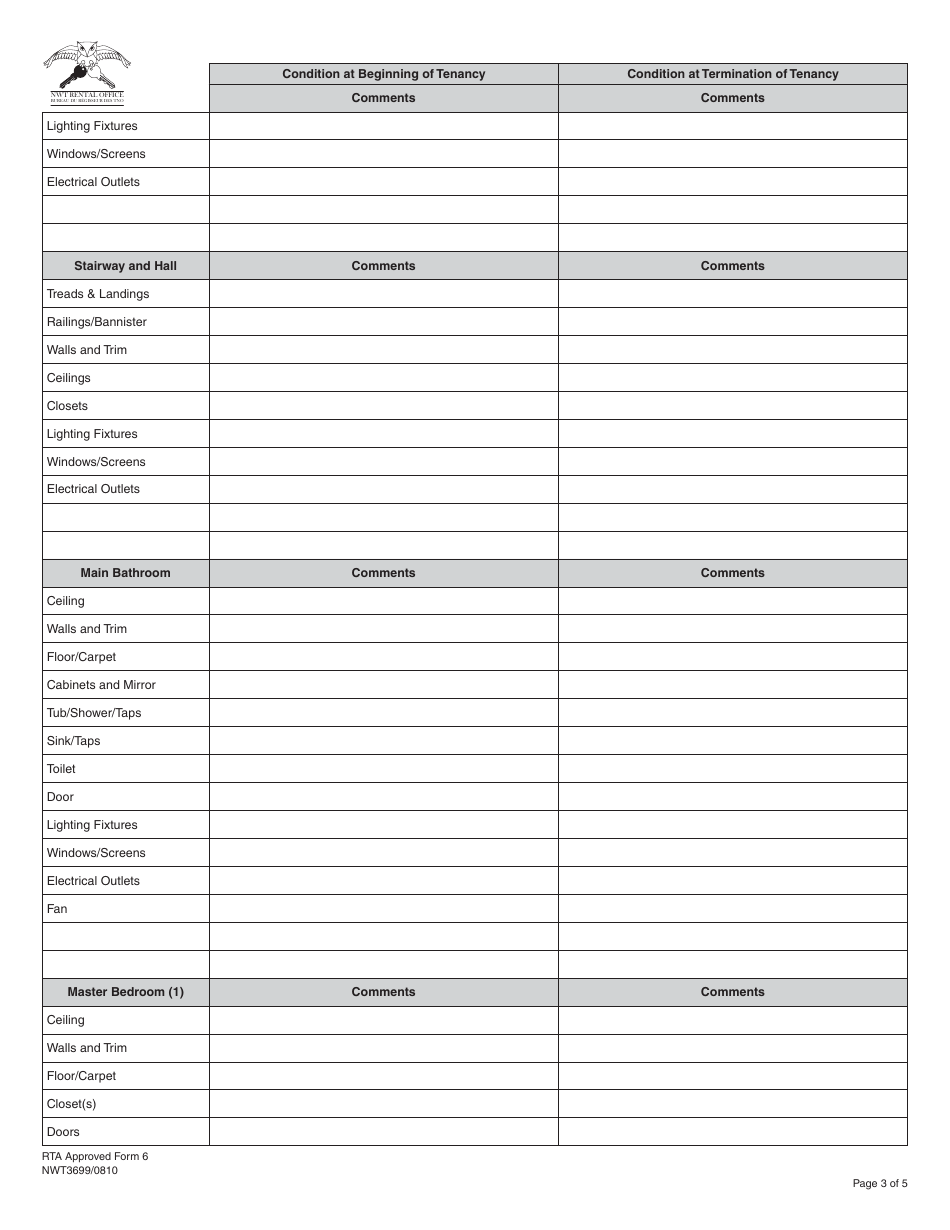 RTA Form 6 - Fill Out, Sign Online and Download Printable PDF ...