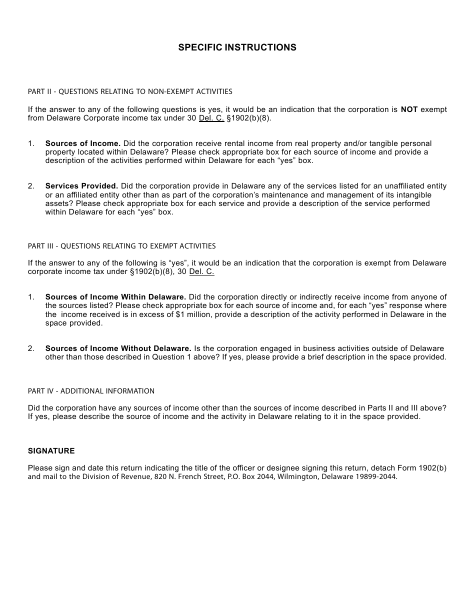 Form 1902(B) - Fill Out, Sign Online And Download Fillable PDF ...