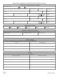 Form MC-5 New Jersey Universal Physician Application - New Jersey, Page 5