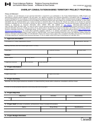 Document preview: Form PAW10138570.BC Overlap Consultation/Shared Territory Project Proposal - Canada