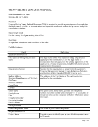 Document preview: Instructions for Form PAW9359624.BC Treaty Related Measures Project Proposal - Canada