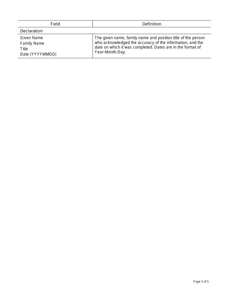 Instructions for Form PAW9359624.BC Treaty Related Measures Project Proposal - Canada, Page 5
