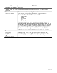 Instructions for Form PAW638262 Project or Work Plan Funding Application - Canada, Page 2
