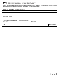 Form PAW6161886 Lands and Economic Development Service Programs (Ledsp) / Community Opportunities Readiness Program (Corp) Application - Canada, Page 4