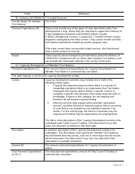 Instructions for Form PAW5677670 Tribal Council Consolidated Work Plan - Canada, Page 2