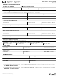 Form INTER83-168E Application for Registration on the Indian Register and for the Secure Certificate of Indian Status (Scis) (For Adults 16 Years of Age or Older) - Canada, Page 4