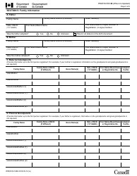 Form INTER83-168E Application for Registration on the Indian Register and for the Secure Certificate of Indian Status (Scis) (For Adults 16 Years of Age or Older) - Canada, Page 5