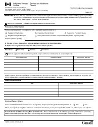 Form INTER40-002E Mental Health Counselling Provider Agreement - Canada, Page 2