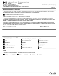Form INTER40-002E Mental Health Counselling Provider Agreement - Canada, Page 3