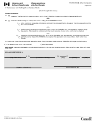 Form INTER83-153E Statutory Declaration of Executor of a Will or Administrator of an Estate - Canada, Page 2