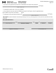 Form INTER83-156E Statutory Declaration of Surviving Spouse or Common-Law Partner - Canada, Page 2