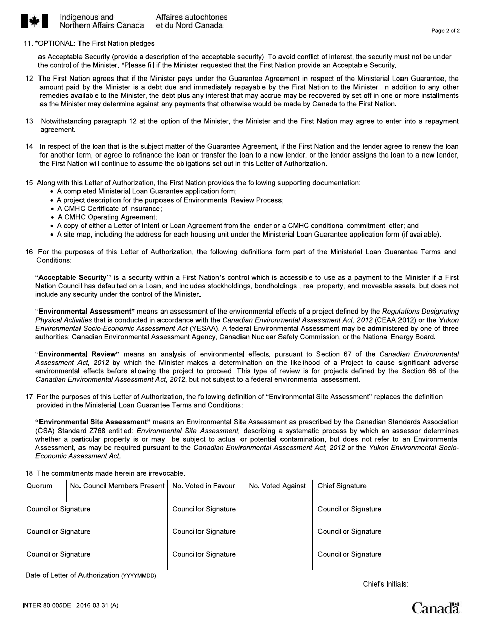 Form INTER80-005DE - Fill Out, Sign Online and Download Fillable PDF ...