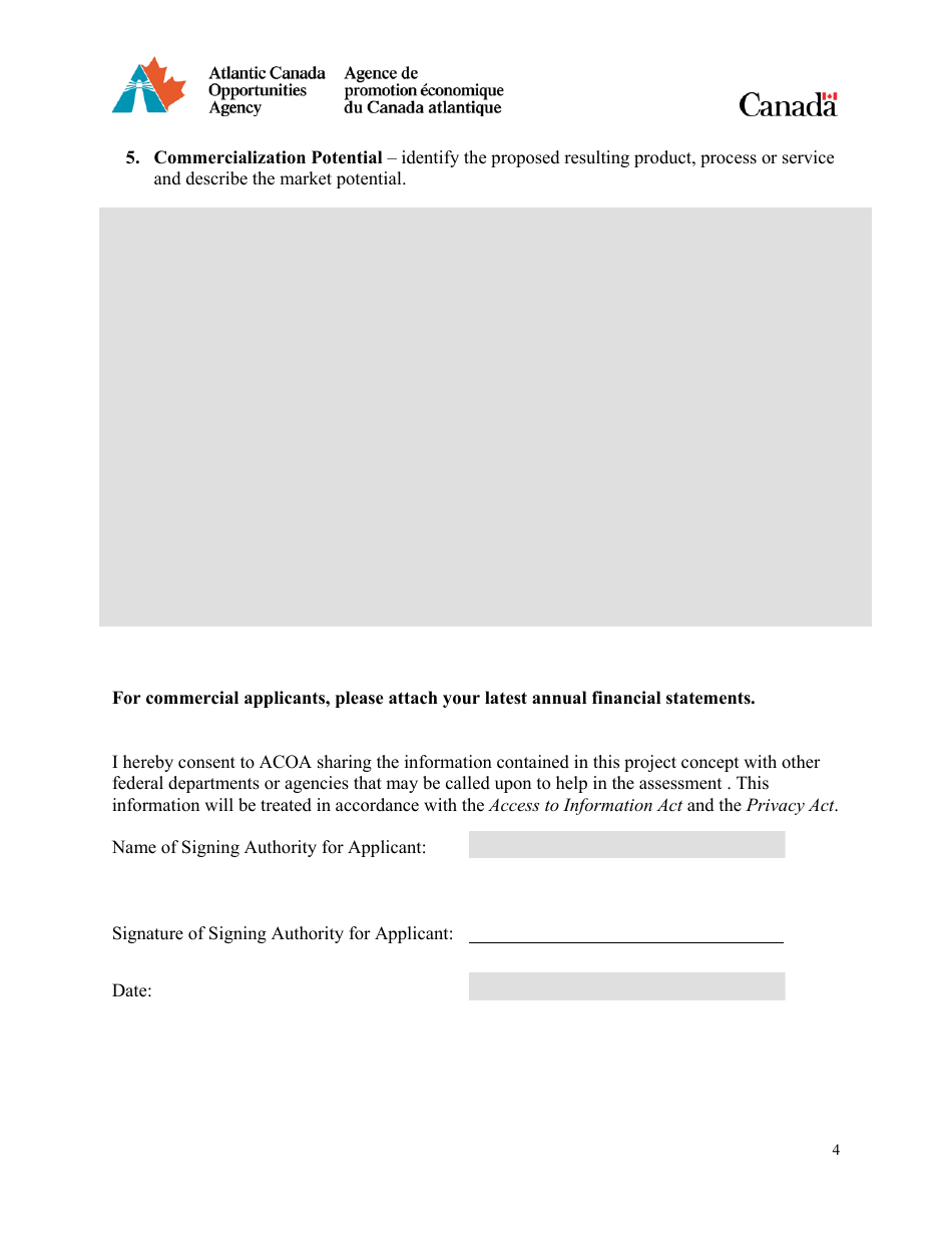 Project Concept - Canada, Page 4