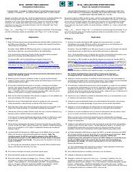 Form B13A Export Declaration - Canada (English/French), Page 3