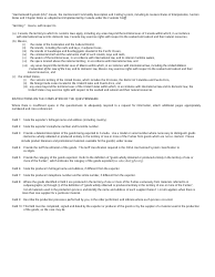 Form B230 E North American Free Trade Agreement Origin Verification Questionnaire Goods Wholly Obtained or Produced Entirely in the Territory of One or More of the Parties - Canada, Page 3