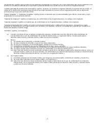 Formulario B231 S Tratado De Libre Comercio De America Del Norte (Tlcan) Cuestionario De Verificacion Del Origen - Cambio De Arancel - Canada (Spanish), Page 3